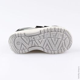 132117-22 Полуботинки для мальчики чер-сер фото №3