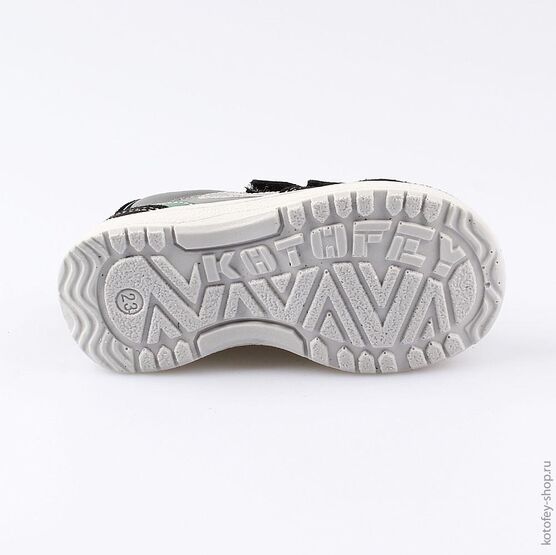 132117-22 Полуботинки для мальчики чер-сер фото №3