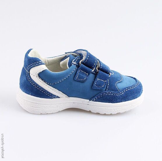 132117-24 Полуботинки для мальчики син-бел фото №2