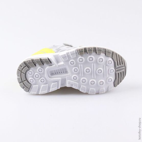144116-73 Кроссовки с LED-подсветкой для мальчики сер-сал фото №3