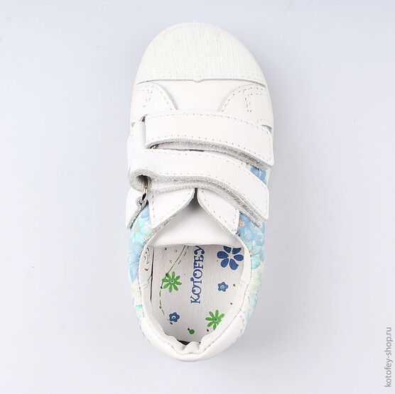 232079-22 Полуботинки для девочки бел-гол фото №4