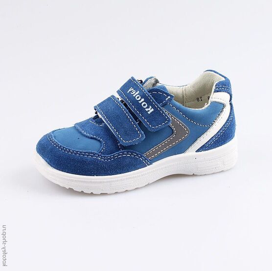 332082-24 Полуботинки для мальчики син-бел