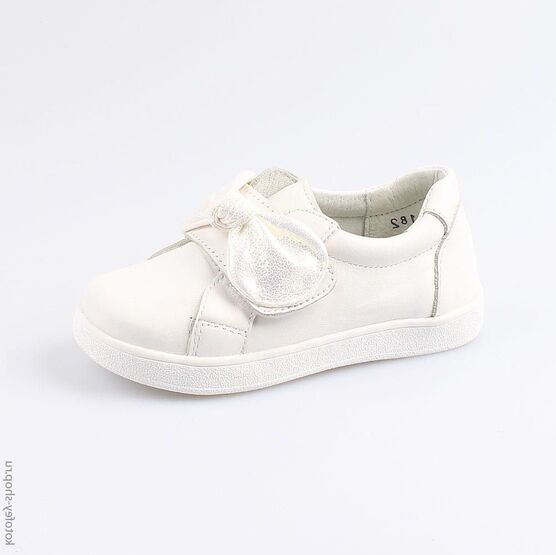 332112-21 Полуботинки для девочки белый