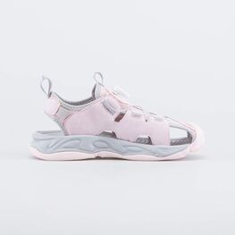 424011-12 Пляжные сандалии с ВОА для девочки для девочки розовый фото №2