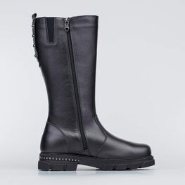 762120-32 Сапожки для девочки серый фото №2