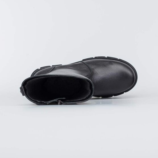 762120-32 Сапожки для девочки серый фото №4