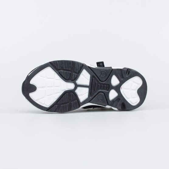 352262-34 Ботинки для девочки чер-срб фото №3