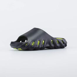 725094-01 Пляжные черные сланцы для мальчика для мальчики черный + салатовый