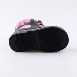 152177-36 Ботинки для девочки син-роз фото №3