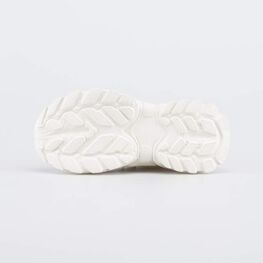 441028-11 Текстильные кроссовки для девочки для девочки бежевый фото №3