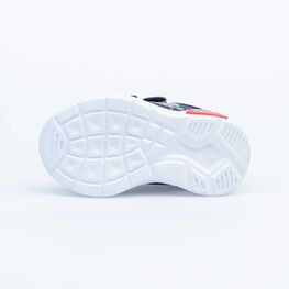 144125-72 Кроссовки с LED-подсветкой на подошве для мальчики син-кра фото №4