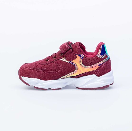 344259-72 Кроссовки для девочки бордовый фото №3