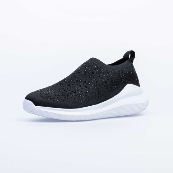 741073-12 Кроссовки для девочки черный