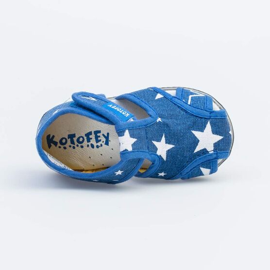 221072-71 Сандалии текстильные для мальчики светло-синий фото №5