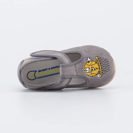 231232-11 Текстильная обувь Баскетбол для мальчики серый фото №4