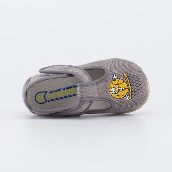 231232-11 Текстильная обувь Баскетбол для мальчики серый фото №4