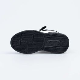 354058-31 Полуботинки с LED-подсветкой на подошве для девочки чер-роз фото №3