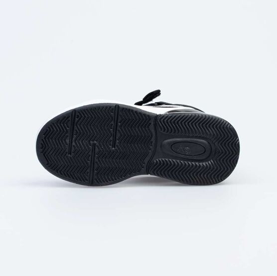 354058-31 Полуботинки с LED-подсветкой на подошве для девочки чер-роз фото №3