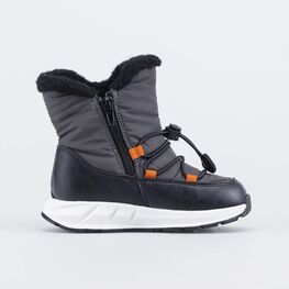 464093-42 Зимние дутики для мальчика для мальчики черный фото №2