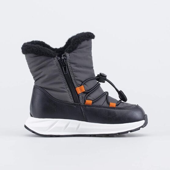 464093-42 Зимние дутики для мальчика для мальчики черный фото №2