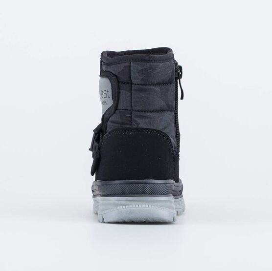 464096-42 Сапожки-дутики для мальчика для мальчики черный фото №5