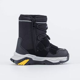 464097-41 Сапожки-дутики для мальчика для мальчики чер-жел фото №2