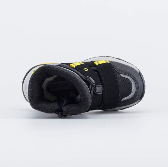 464097-41 Сапожки-дутики для мальчика для мальчики чер-жел фото №4