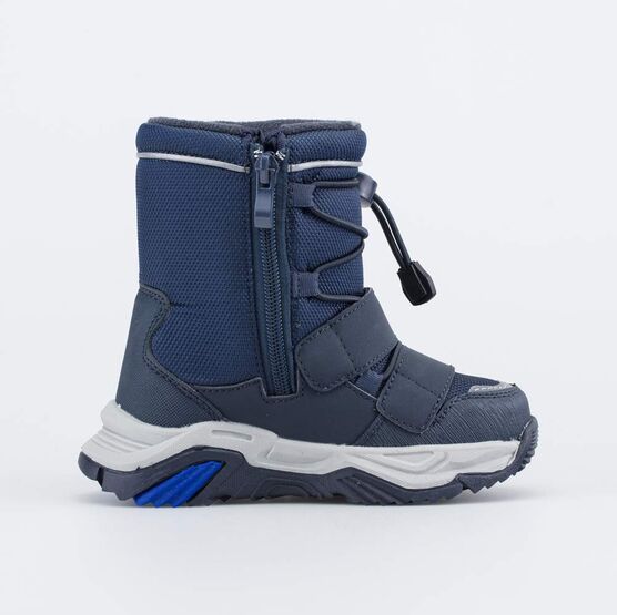 464097-42 Сапожки-дутики для мальчика для мальчики синий фото №2