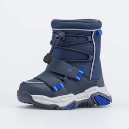 464097-42 Сапожки-дутики для мальчика для мальчики синий