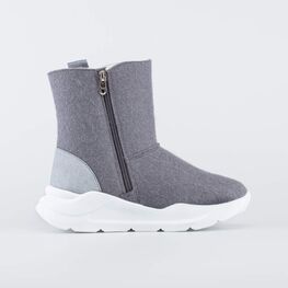 767050-42 Валенки для девочки-подростка для девочки серый фото №2