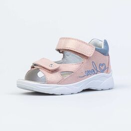 322142-22 Босоножки для девочки роз-гол