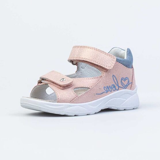 322142-22 Босоножки для девочки роз-гол