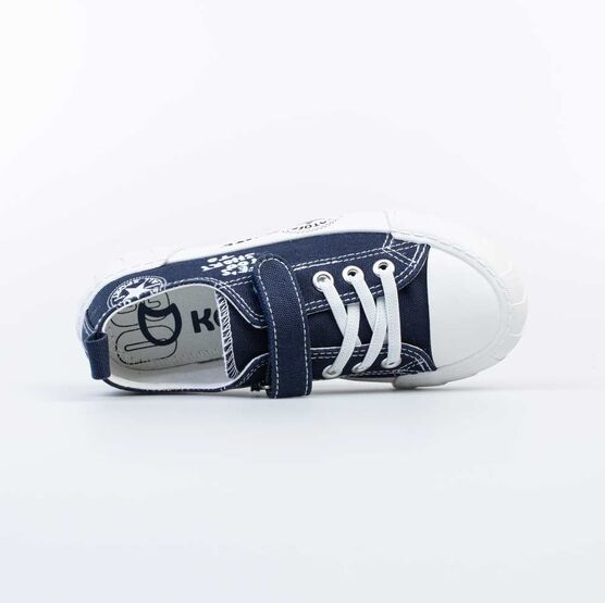 531201-13 Кеды из хлопка для мальчики светло-синий фото №4