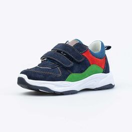 334029-21 Полуботинки для мальчики син-зел-кра