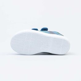 331152-13 Хлопковые кеды на липучках для мальчики гол-сал фото №3