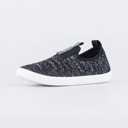 731146-11 Кеды из вязаного текстиля для мальчика черный для мальчики черный