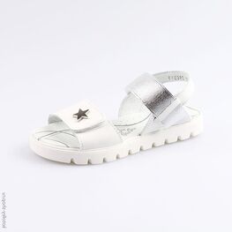 522129-22 Босоножки для девочки бел-срб