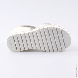 322075-21 Босоножки для девочки белый фото №3