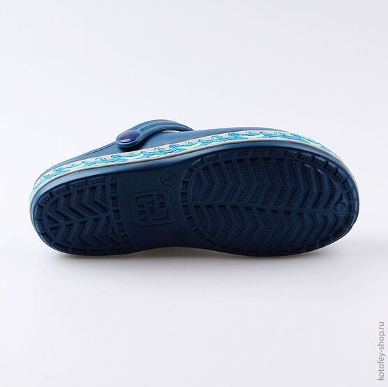 525067-01 Клоги пляжные для мальчики светло-синий фото №3