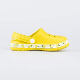525094-06 Клоги пляжные для девочки Лимоны для девочки желтый фото №2