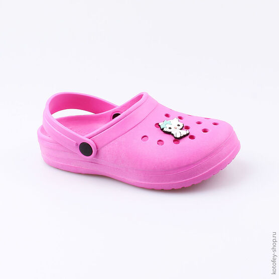 03014001-40 Украшение для обуви Кошка для девочки белый фото №3