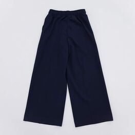 07859071-60 Темно-синие брюки-палаццо для девочки для девочки темно-синий фото №2