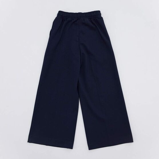 07859071-60 Темно-синие брюки-палаццо для девочки для девочки темно-синий фото №2