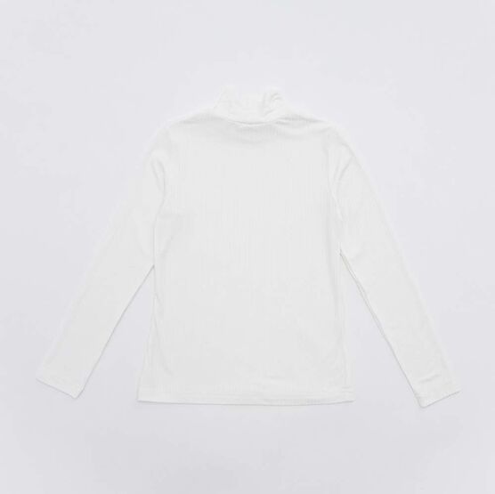 07860017-60 Водолазка-лапша для девочки светло-бежевый для девочки светло-бежевый фото №2