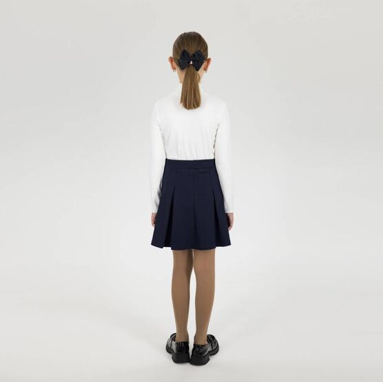 07866003-60 Темно-синяя юбка для девочки для девочки темно-синий фото №5