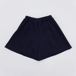 07866004-60 Темно-синяя юбка-шорты для девочки для девочки темно-синий фото №2