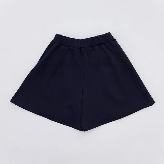 07866004-60 Темно-синяя юбка-шорты для девочки для девочки темно-синий фото №2