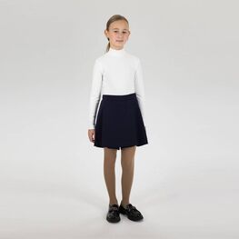 07866004-60 Темно-синяя юбка-шорты для девочки для девочки темно-синий фото №3