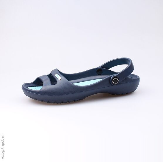 725009-01 Пляжная обувь синяя для девочки светло-синий