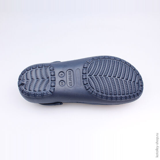 725009-01 Пляжная обувь синяя для девочки светло-синий фото №3